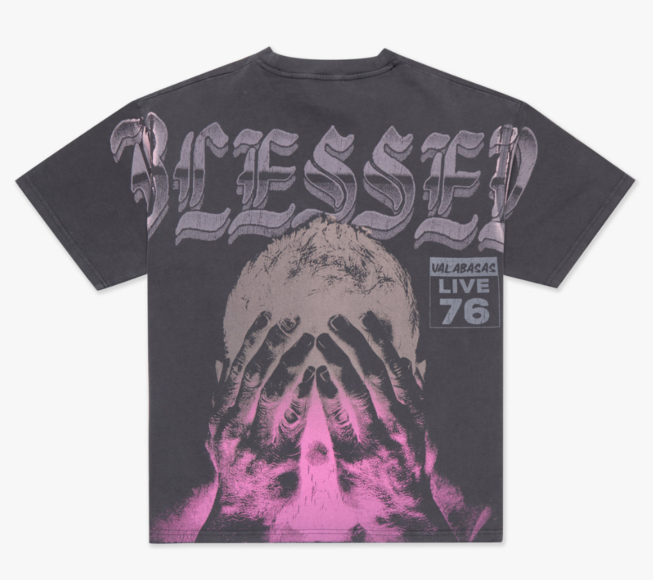 Valabasas Blessed Tee - VINTAGE GREY
