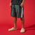 Duaa "focus" Green Stone Shorts - GREEN