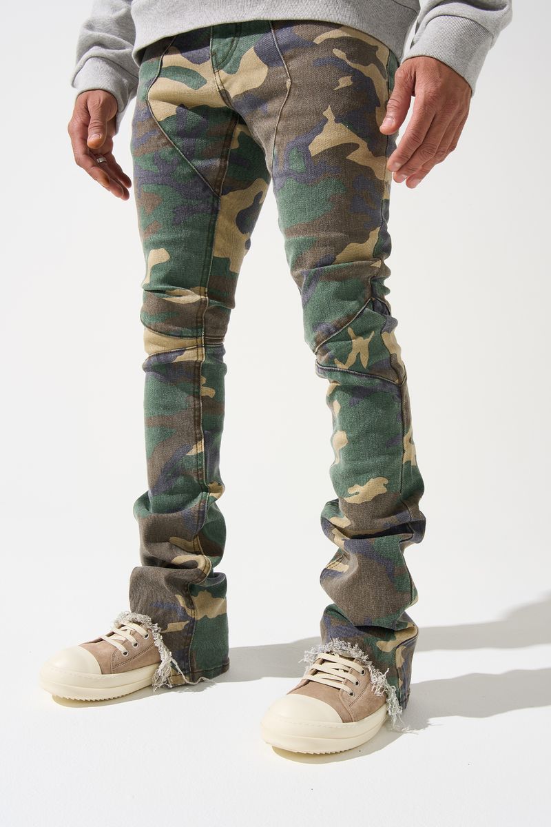SRND Nexus Stacked Jeans - CAMO