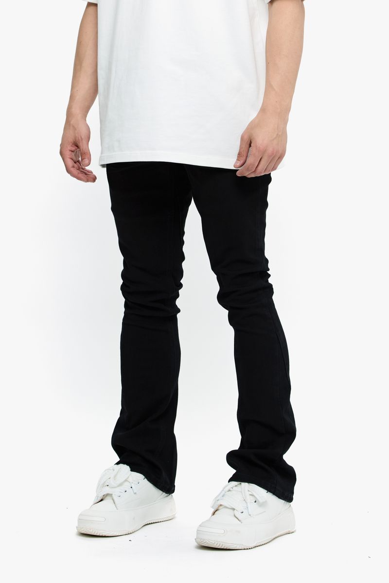 Valabasas Mr.Stacked Denim - BLACK