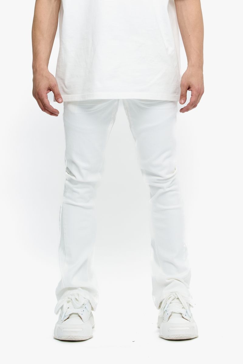 Valabasas Mr.Stacked Denim - WHITE