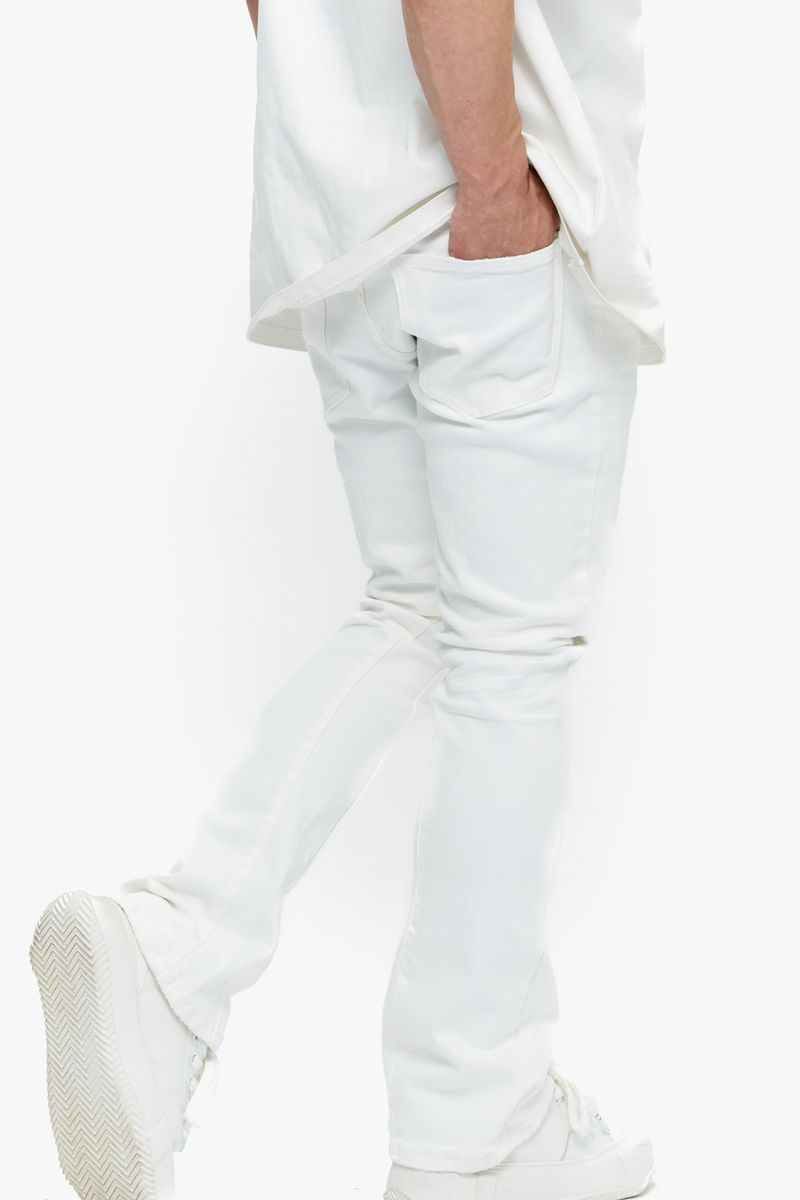 Valabasas Mr.Stacked Denim - WHITE