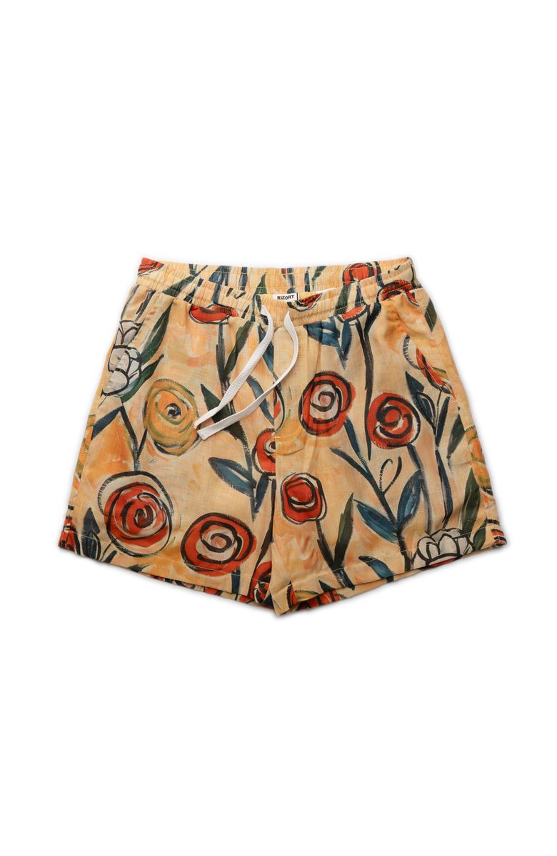 Rizort Brush Short - ORANGE