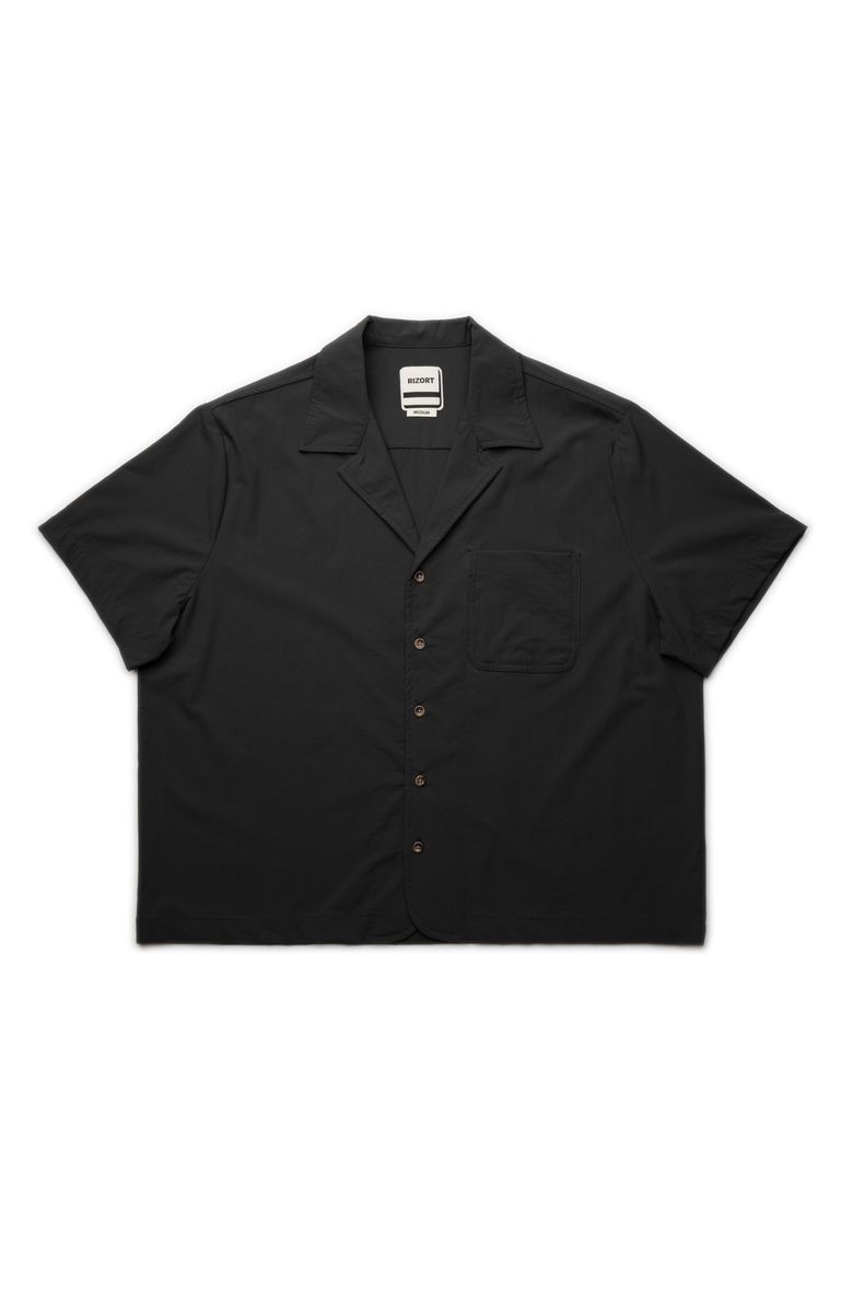 Rizort Tim Camp Button Up - BLACK
