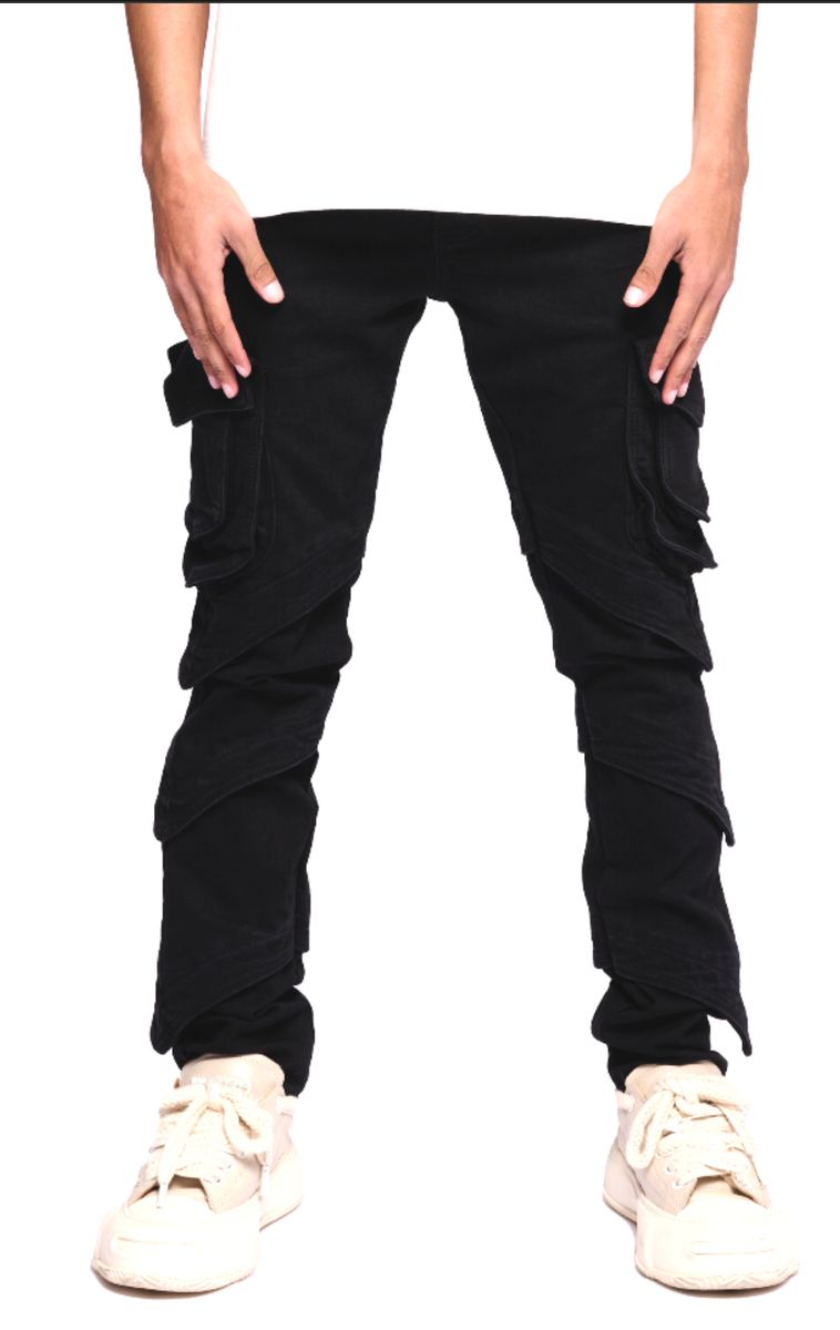 Valabasas &quot;smoto&quot; Skinny Denim - BLACK