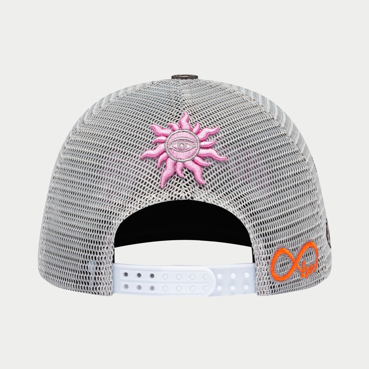 Godspeed GS Forever Trucker Hat - GREY/PINK