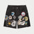 Godspeed Patchwork Denim Shorts V2 - BLACK