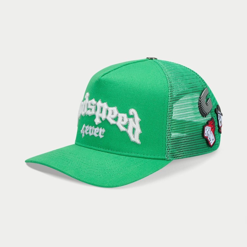 Godspeed GS Forever Trucker Hat - GREEN/WHITE