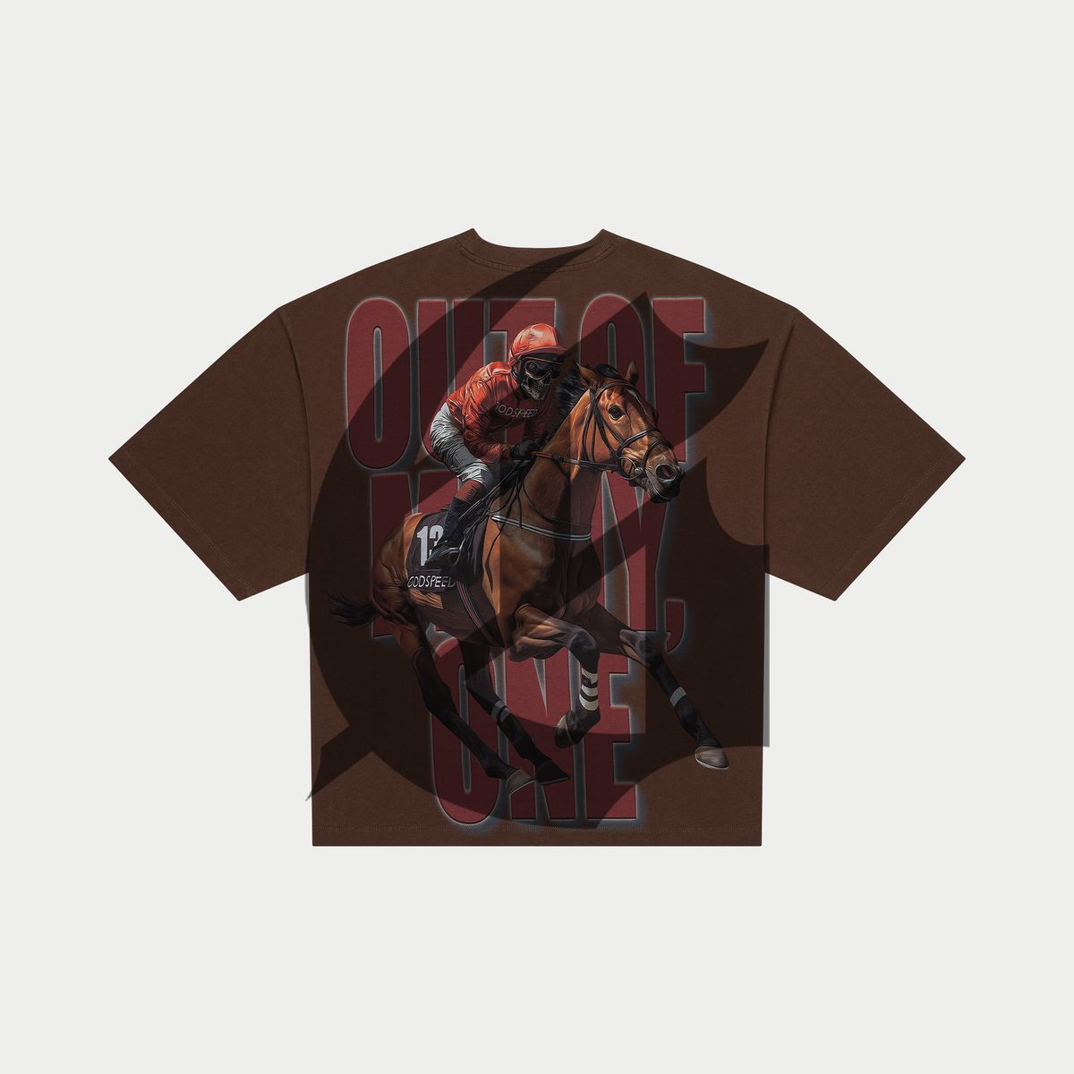 Godspeed Thoroughbred Tee - MOCHA