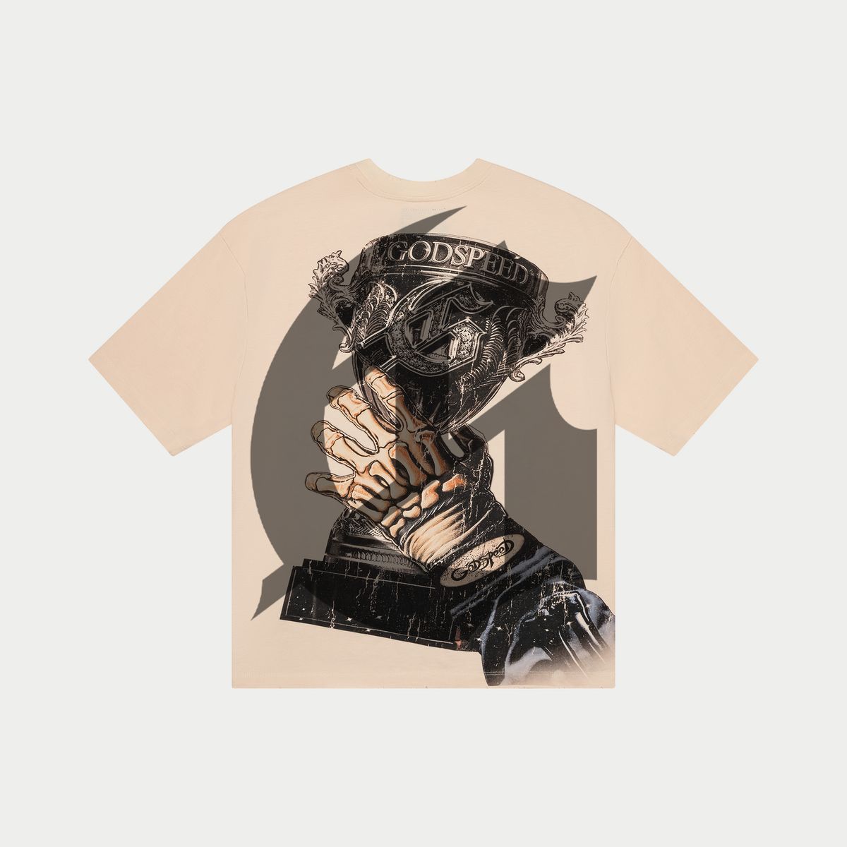 Godspeed Glory Cup Tee - BONE
