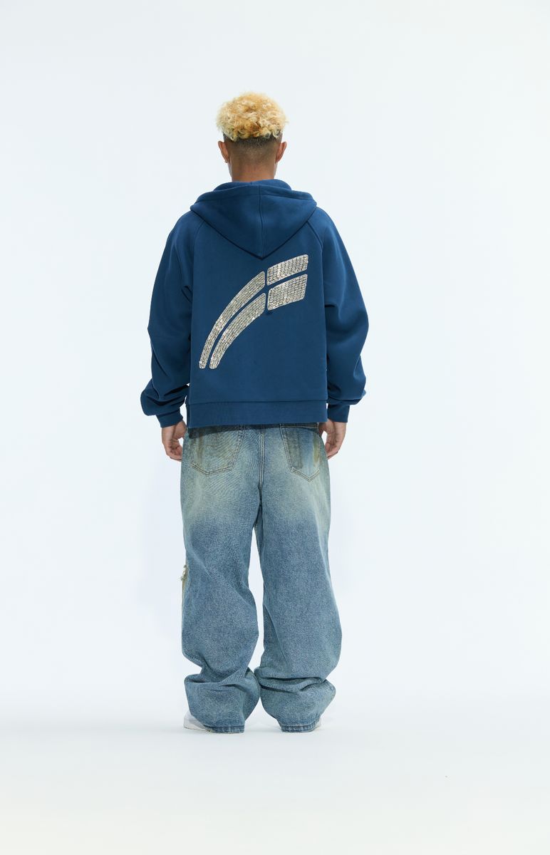 RVS Labs Anchor Blue &quot;etoile&quot; Hoodie - ANCHOR BLUE