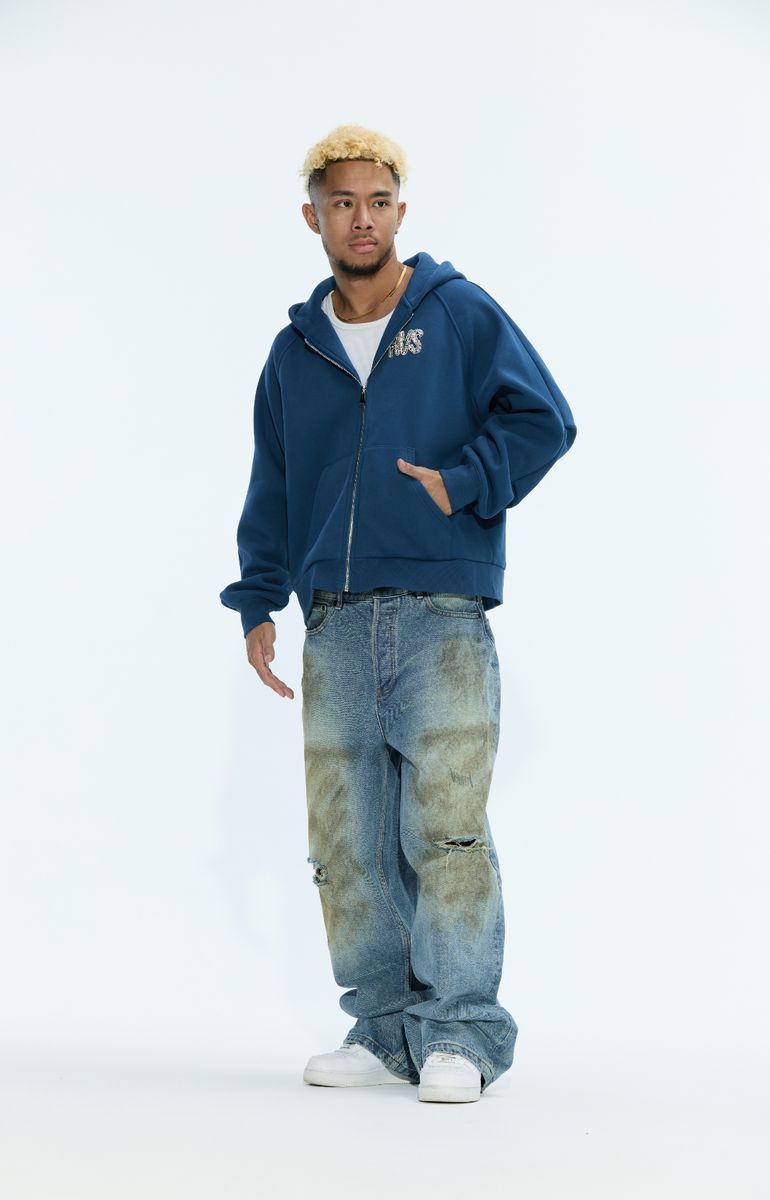 RVS Labs Anchor Blue &quot;etoile&quot; Hoodie - ANCHOR BLUE