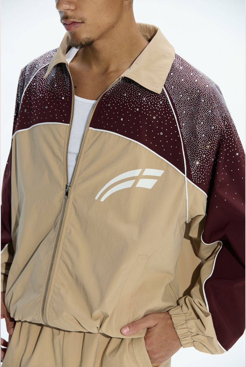 RVS "astral Jacket - WINE/CHAMPAGNE