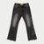Godspeed Og Logo Flared Denim Printed Jeans - BLACK