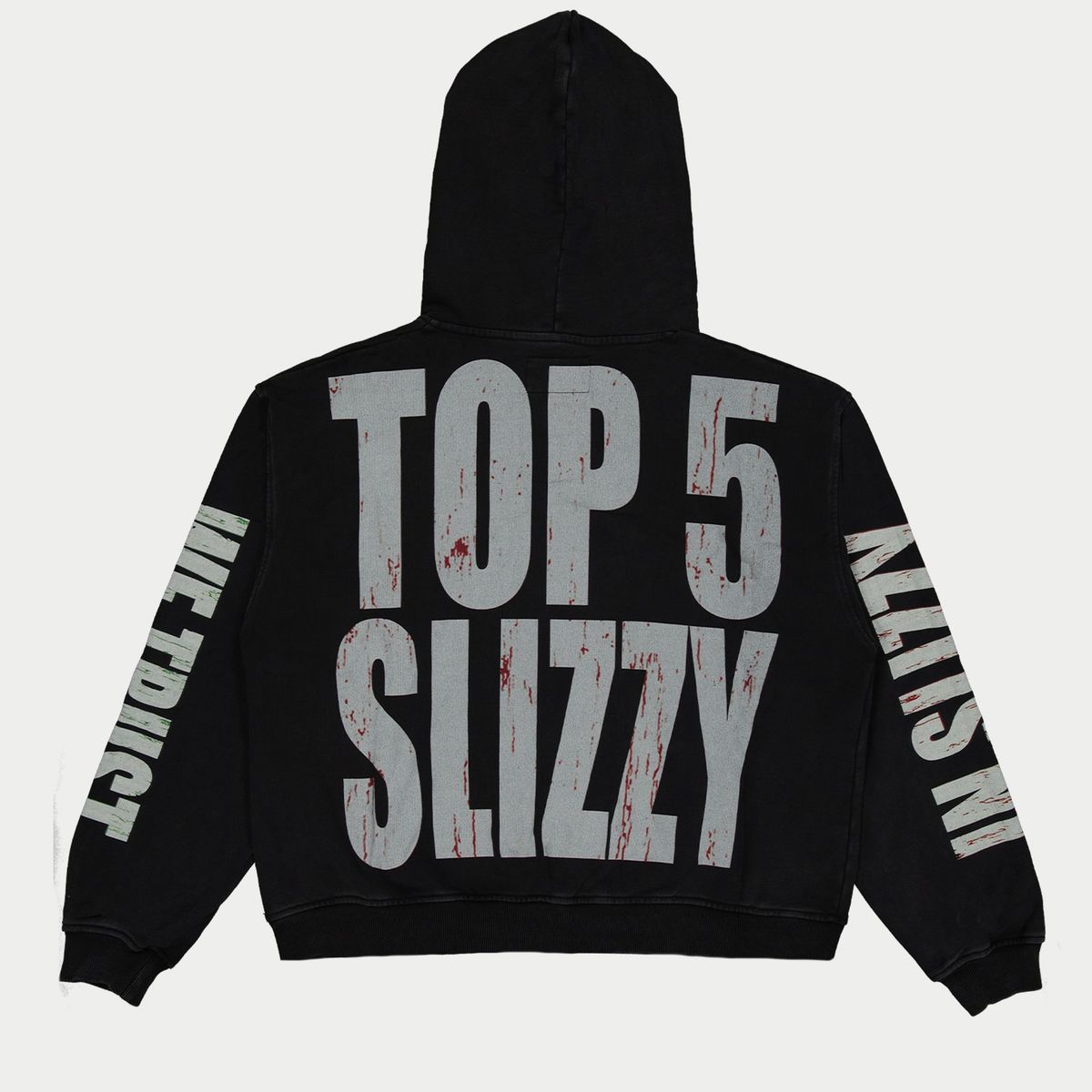 Godspeed Top 5 Slizzy Vvs Hoodie - BLACK