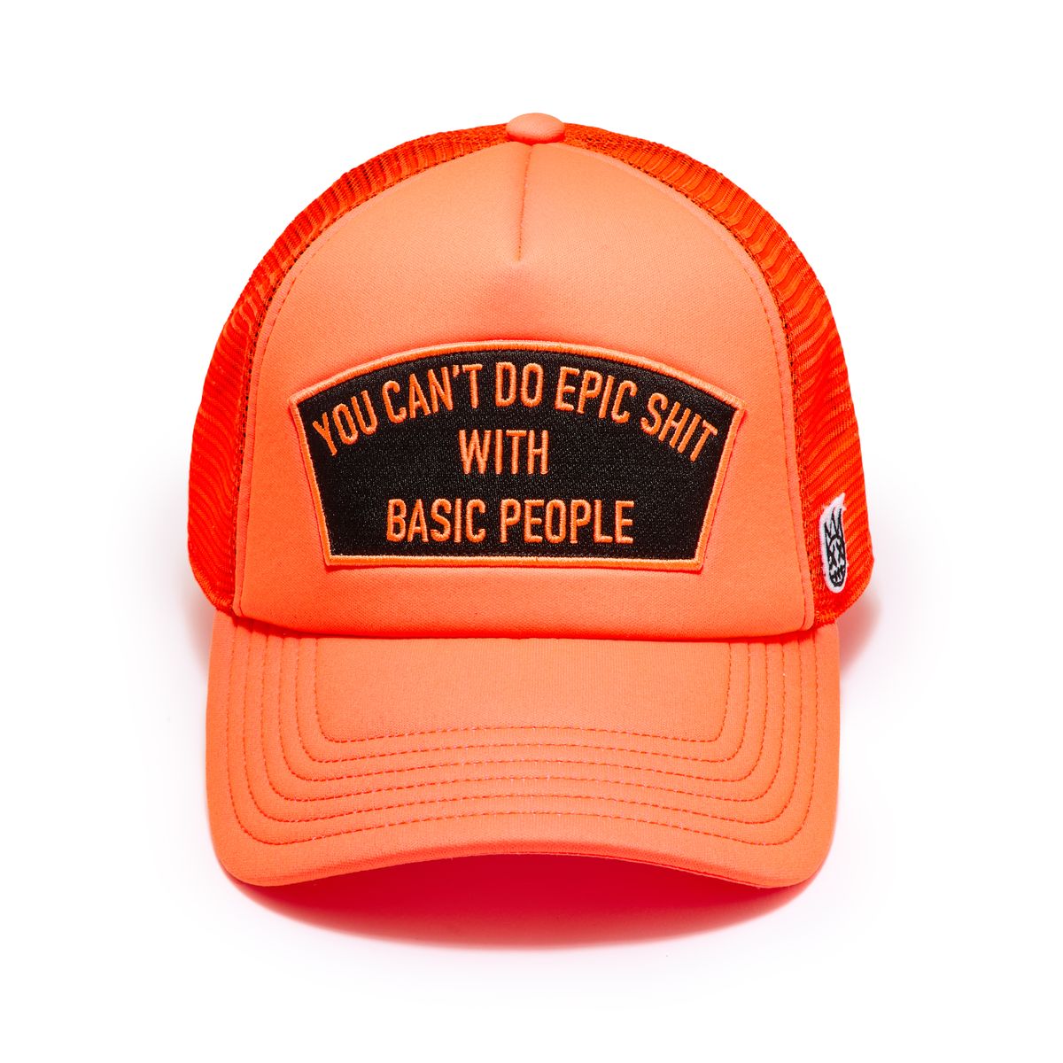 Cult Can't Do Epic Mesh Back Hat - CORAL