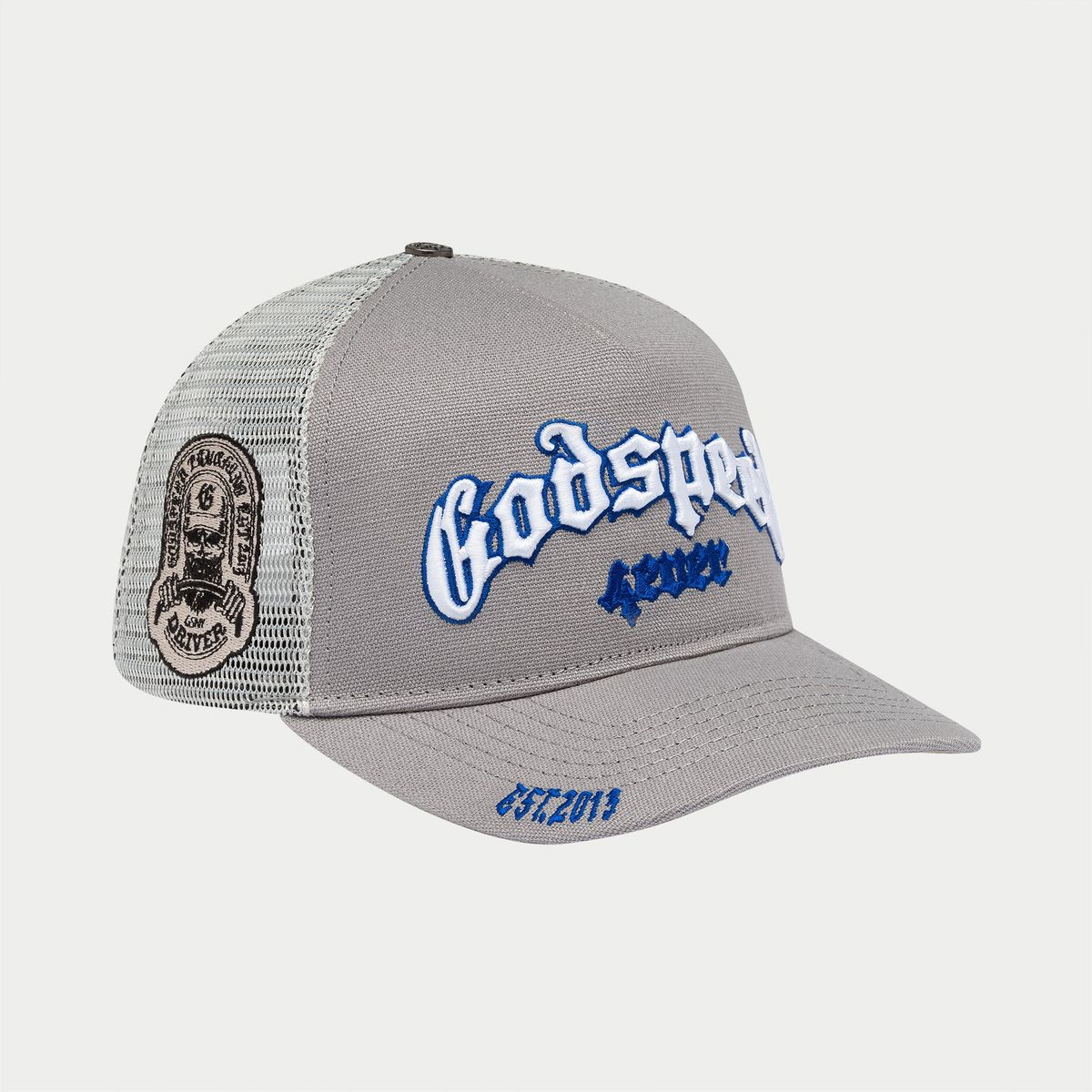 Godspeed GS Forever Trucker Hat - GREY/BLUE