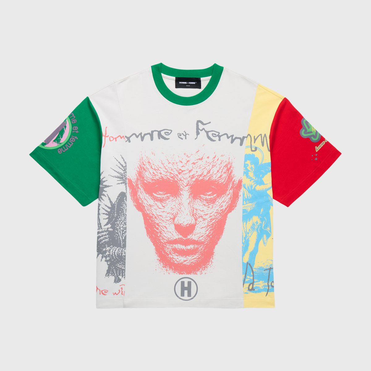 Homme Femme Peyote T-shirt - WHITE