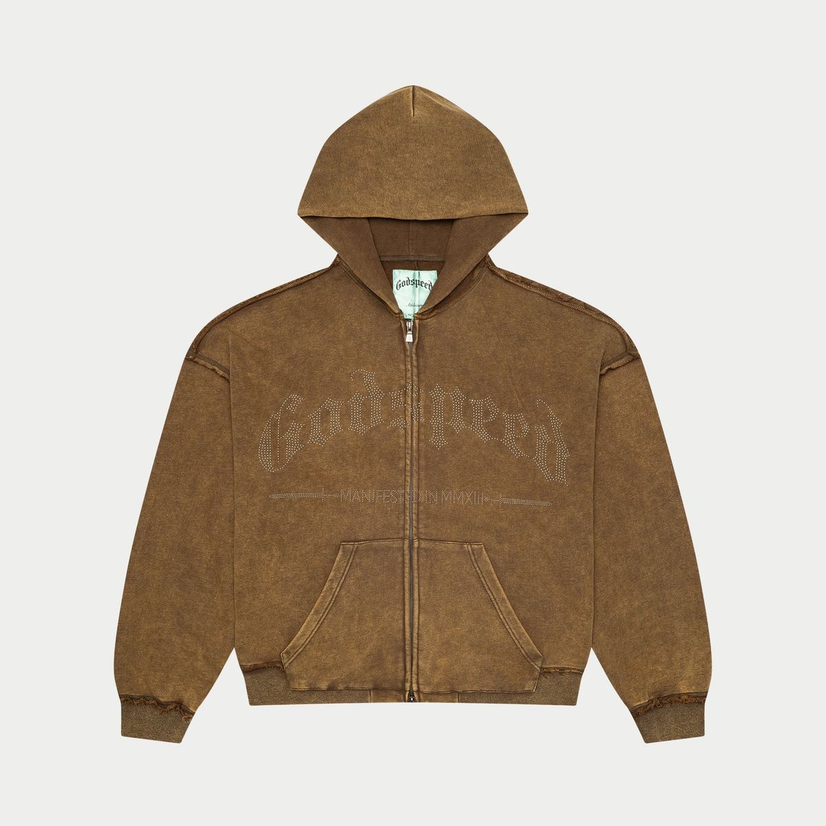 Godspeed Studded Og Logo Hoodie - BROLIVE