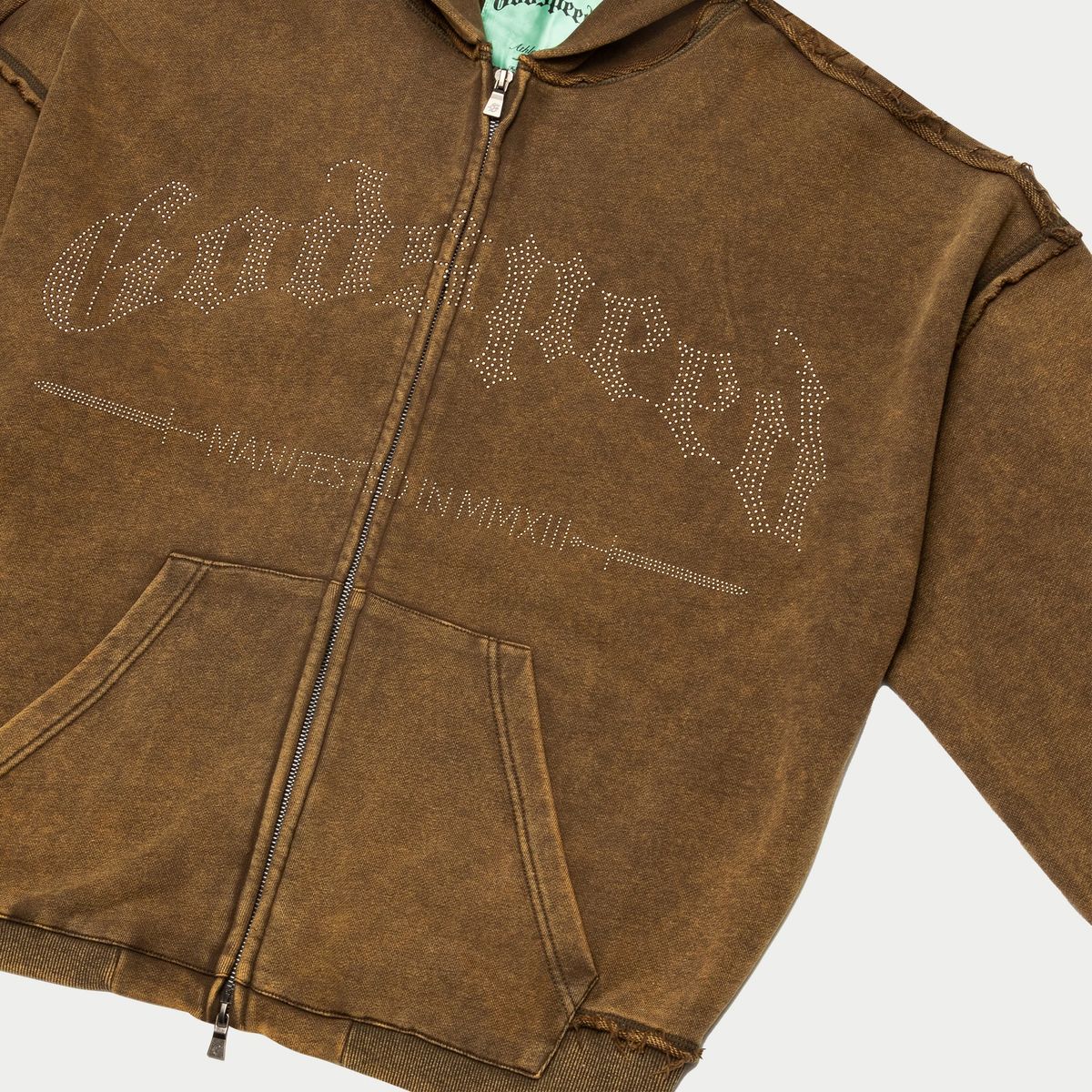 Godspeed Studded Og Logo Hoodie - BROLIVE