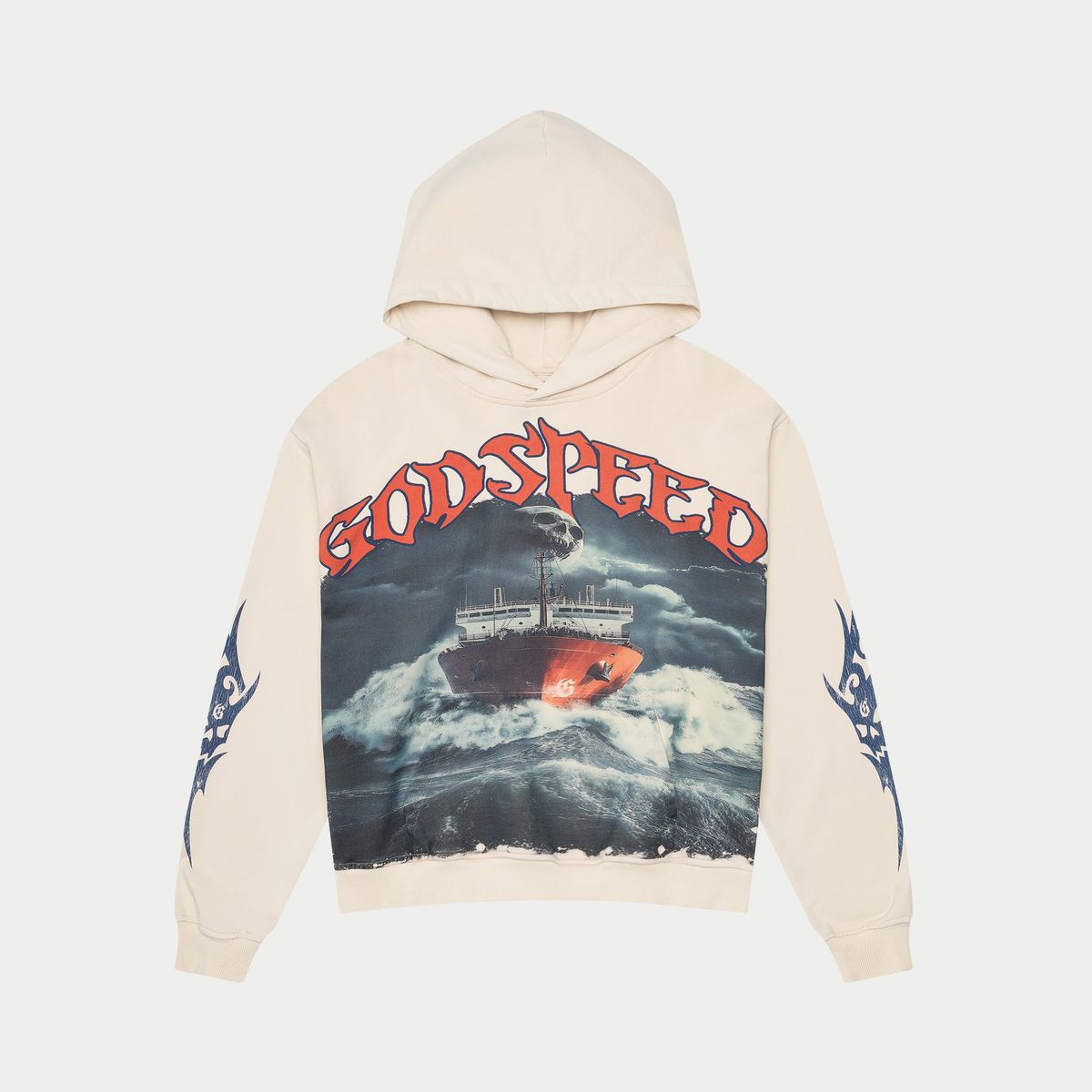 Godspeed Seasick Hoodie - BONE