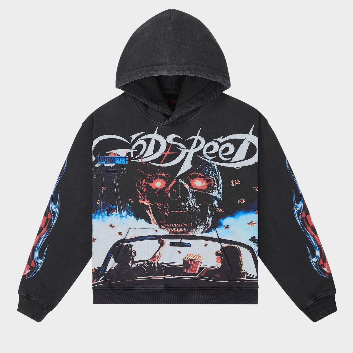 Godspeed Drive-In Hoodie - BLACK