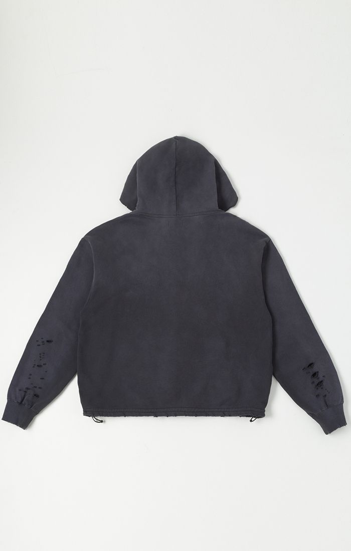BLDG4 La Chateau Hoodie - BLACK WASH