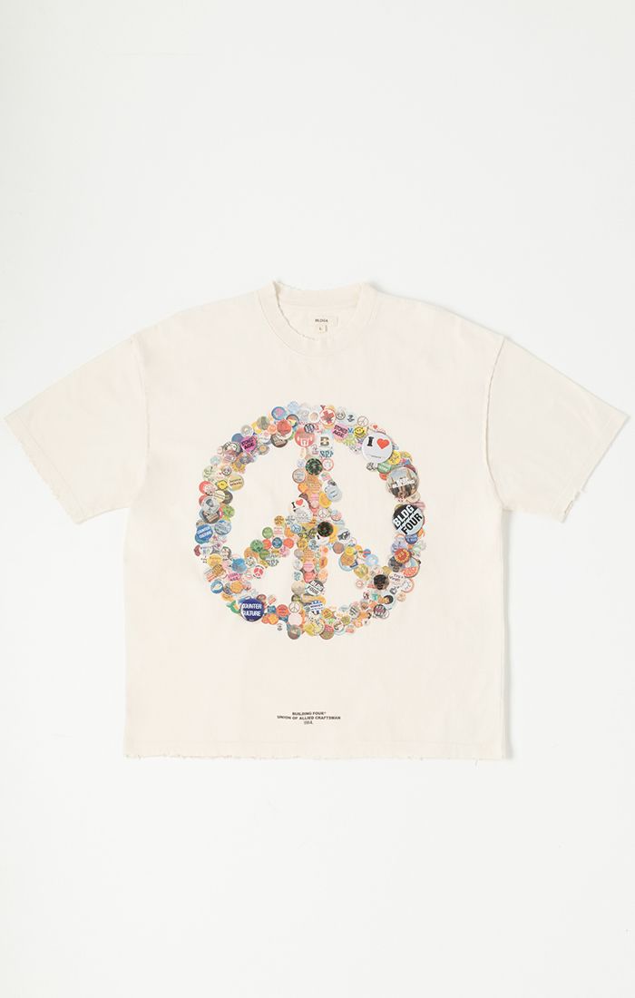 BLDG4 Rockefeller Ss Knit Tee - BEIGE