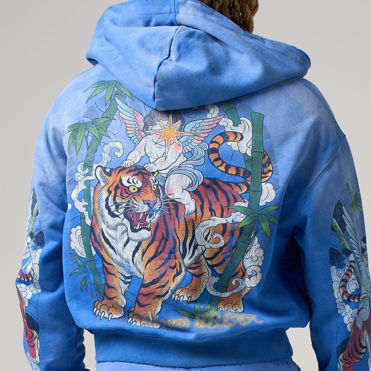Duaa Garden Hoodie - BLUE