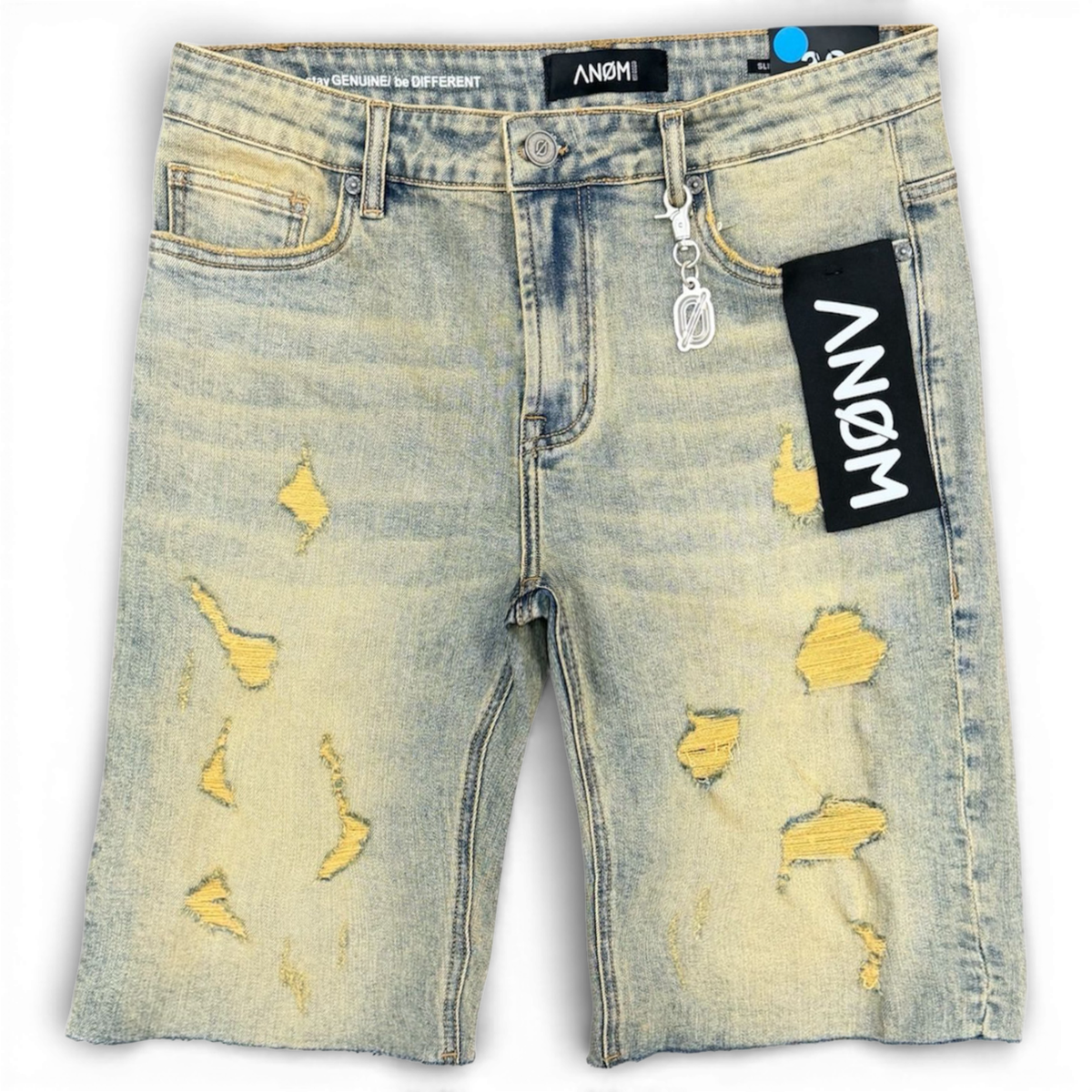 ANOM Scar Slim Shorts- VINTAGE GRAY