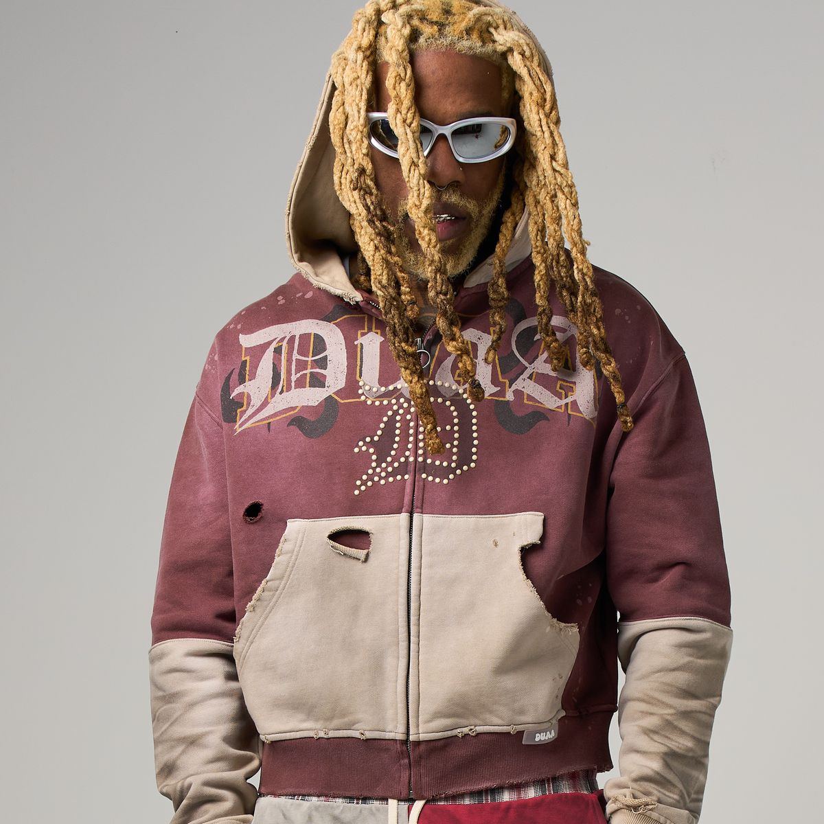 Duaa Fig Hoodie - BROWN