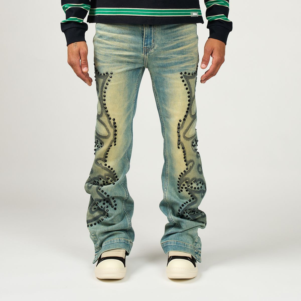 Duaa Mountain Denim Jeans - STONE WASH