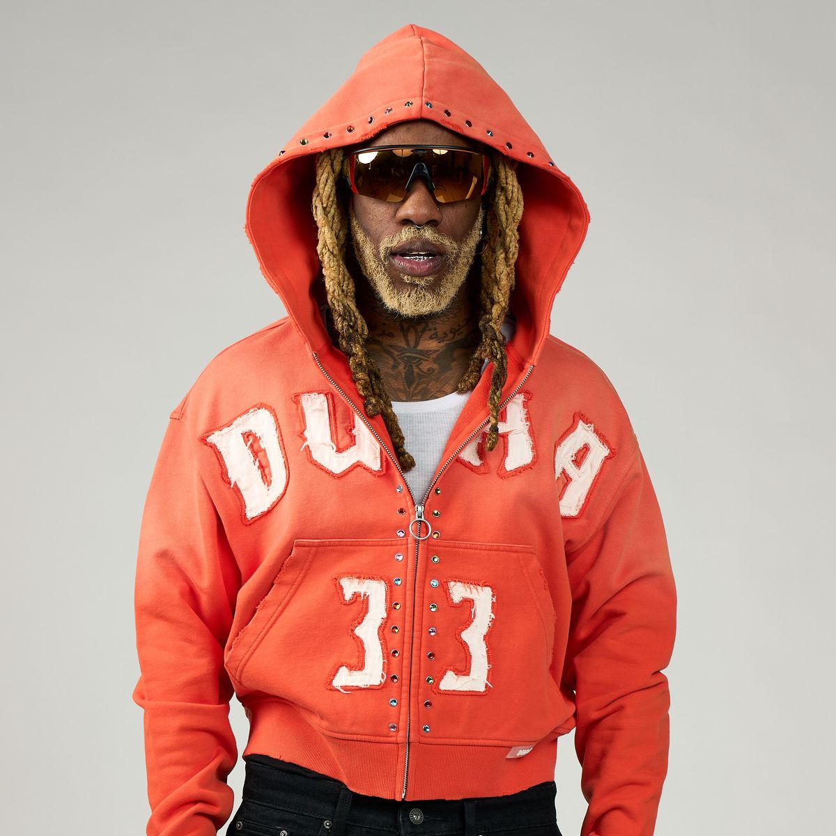 Duaa Master Hoodie - ORANGE
