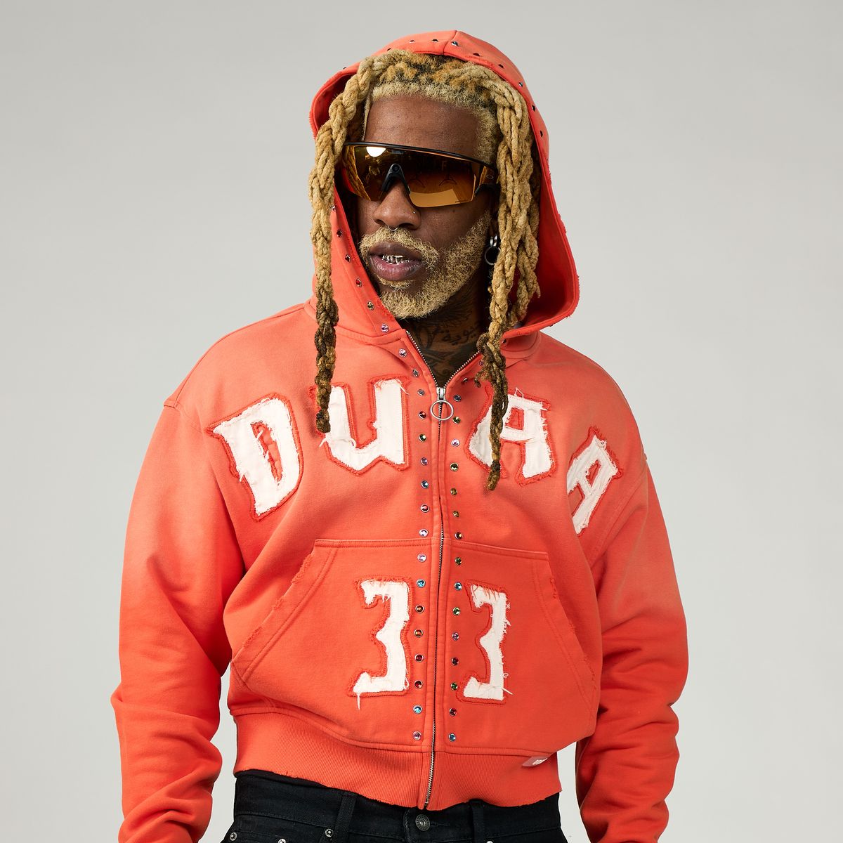 Duaa Master Hoodie - ORANGE