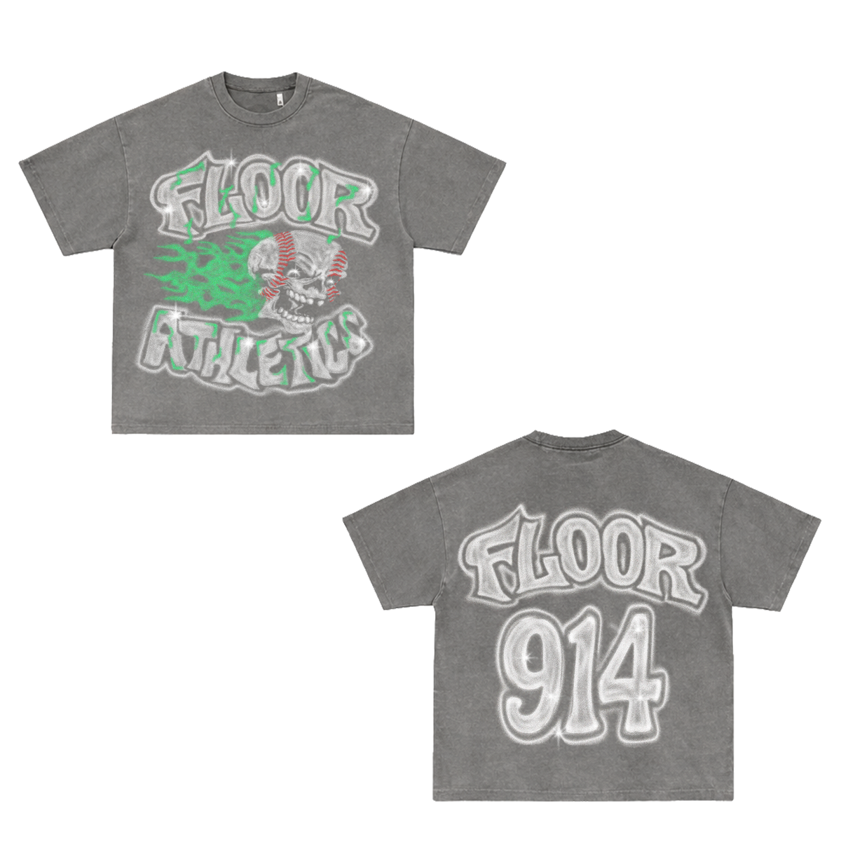 FLOOR914 Graveball Tee - GREY