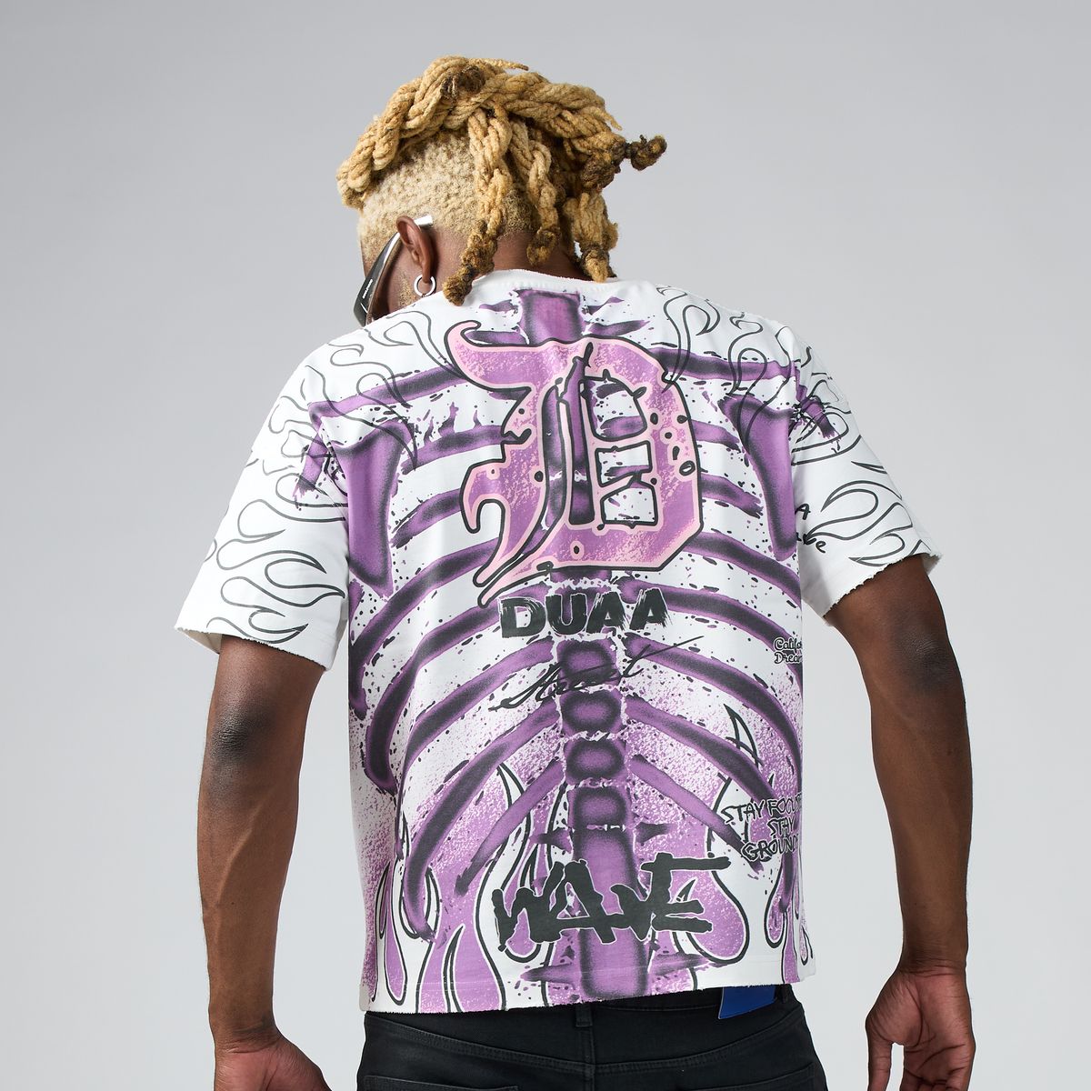 Duaa Xray Tee - PURPLE