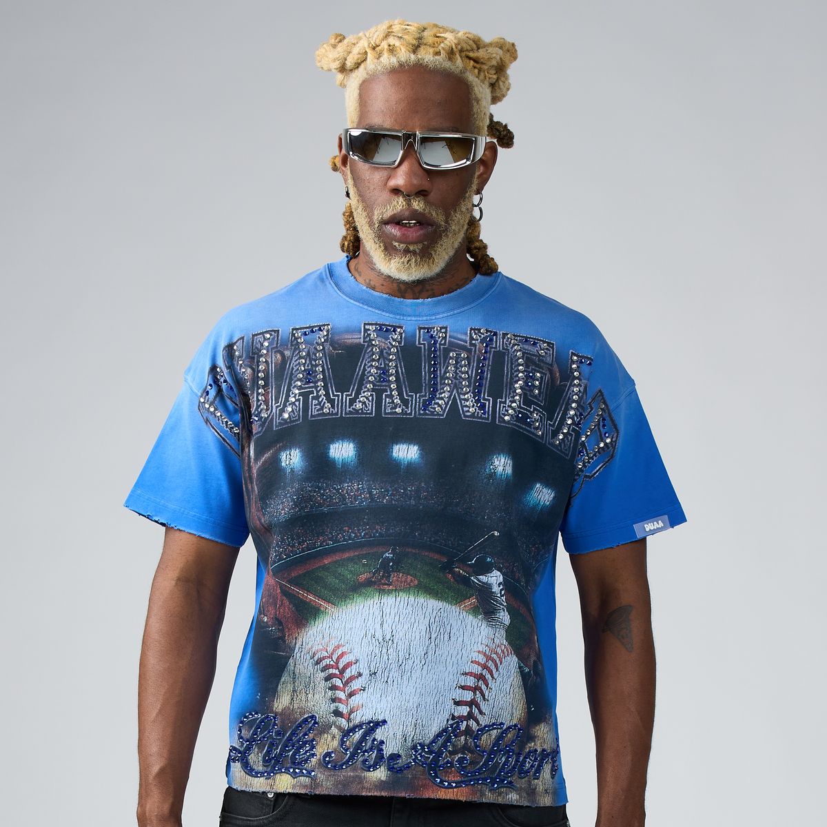Duaa Homerun Tee - BLUE