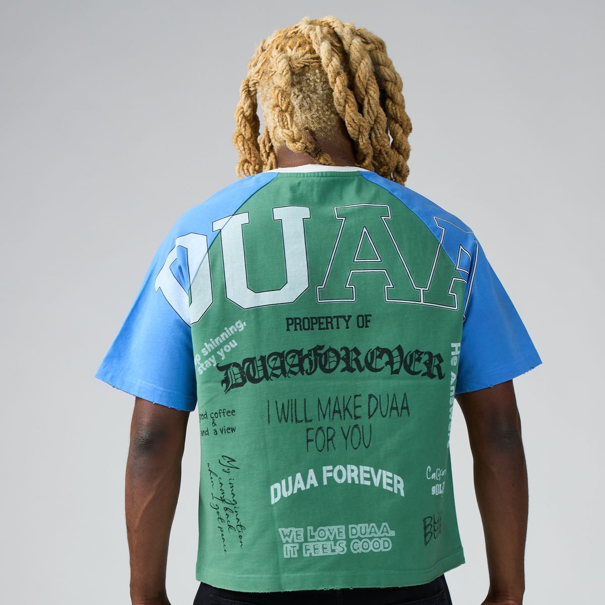 Duaa Court Tee - GREEN