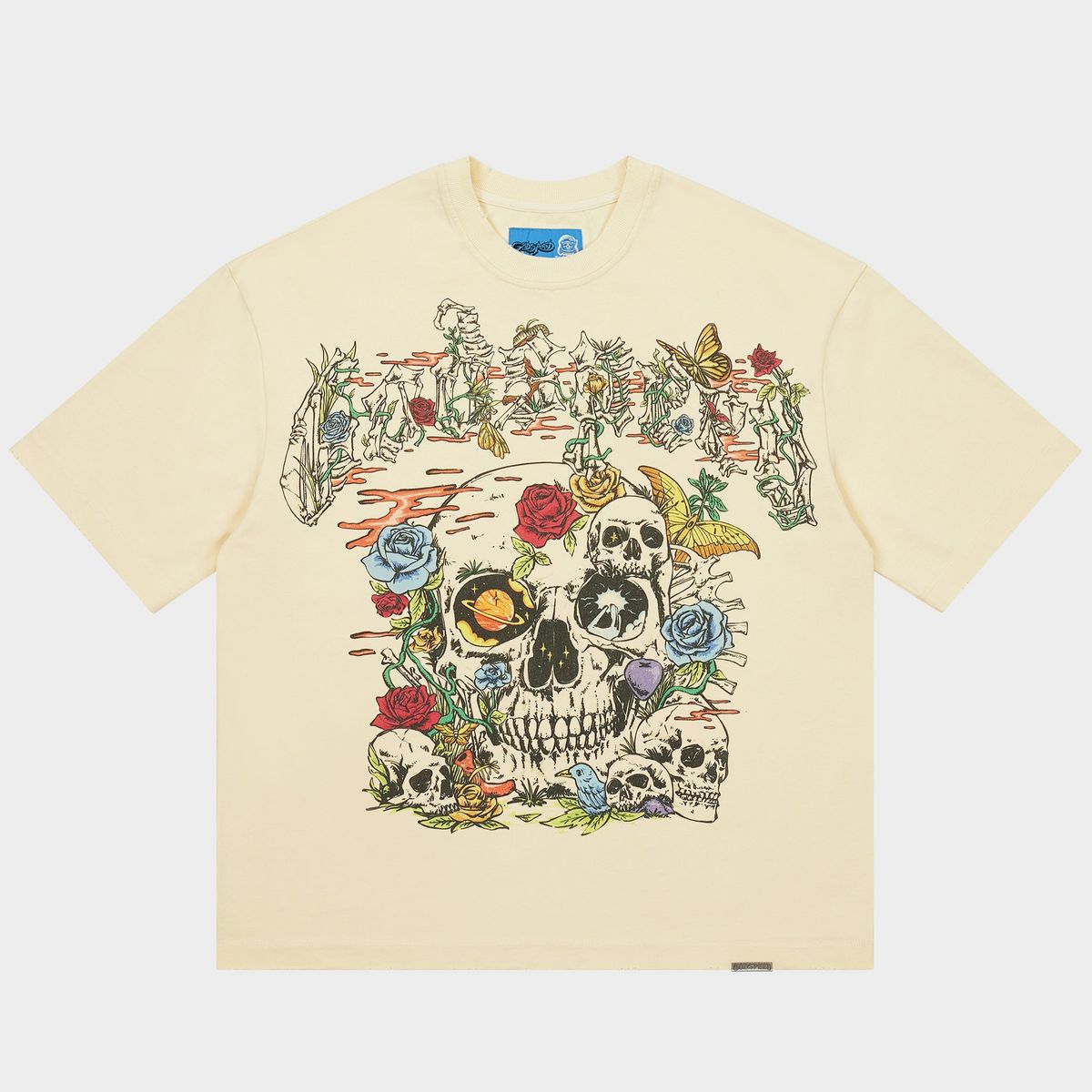 Godspeed Cosmic Remains T-shirt - BONE
