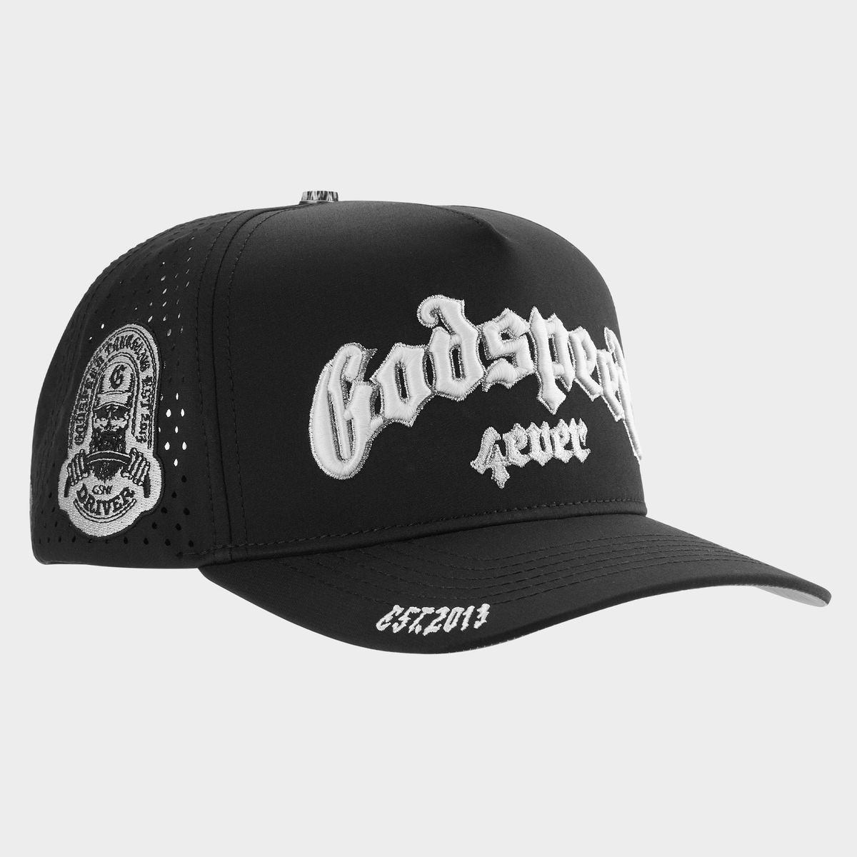 Godspeed OG Logo Waterressit Hat - BLACK