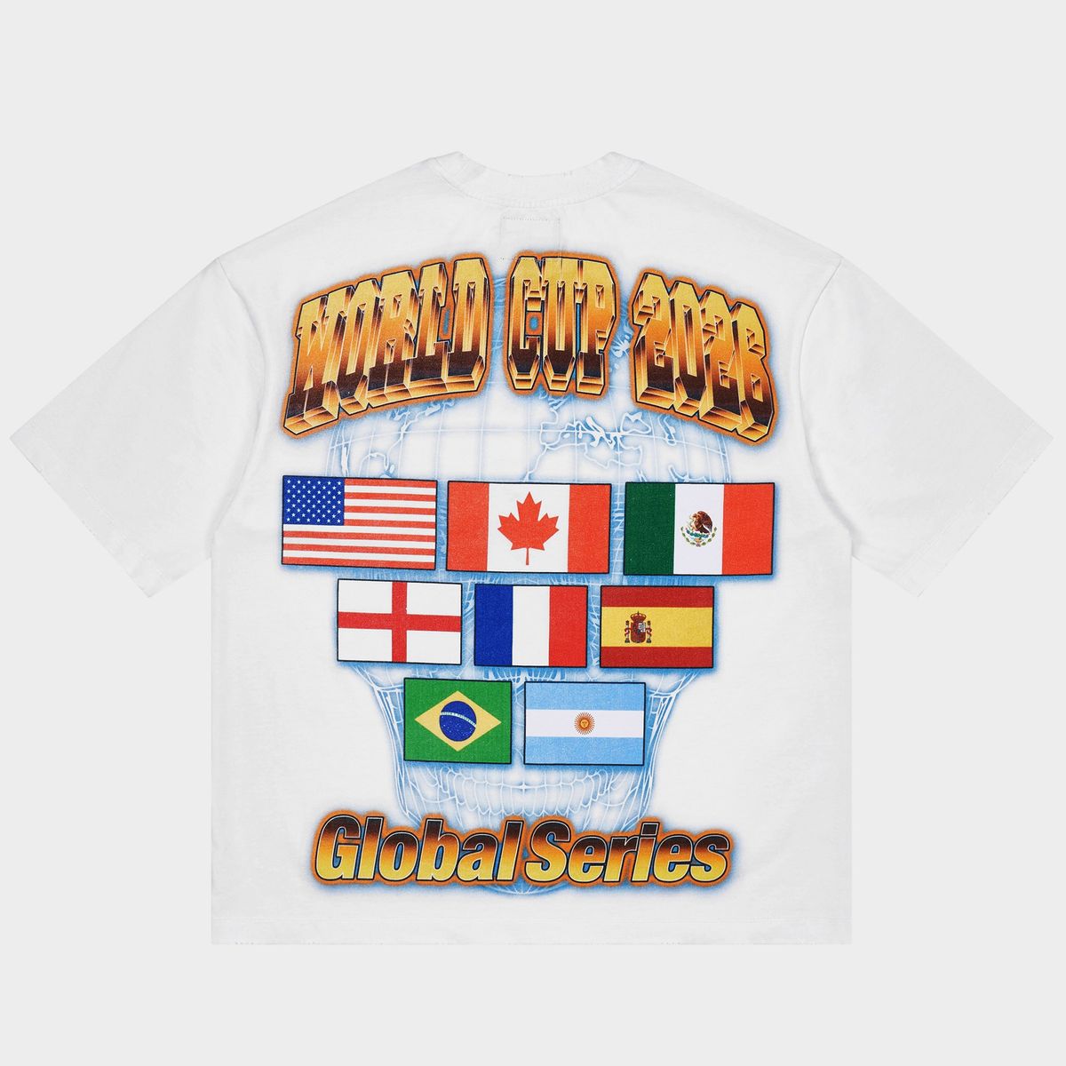 Godspeed "26 Gswc Trophy T-shirt - WHITE/YELLOW