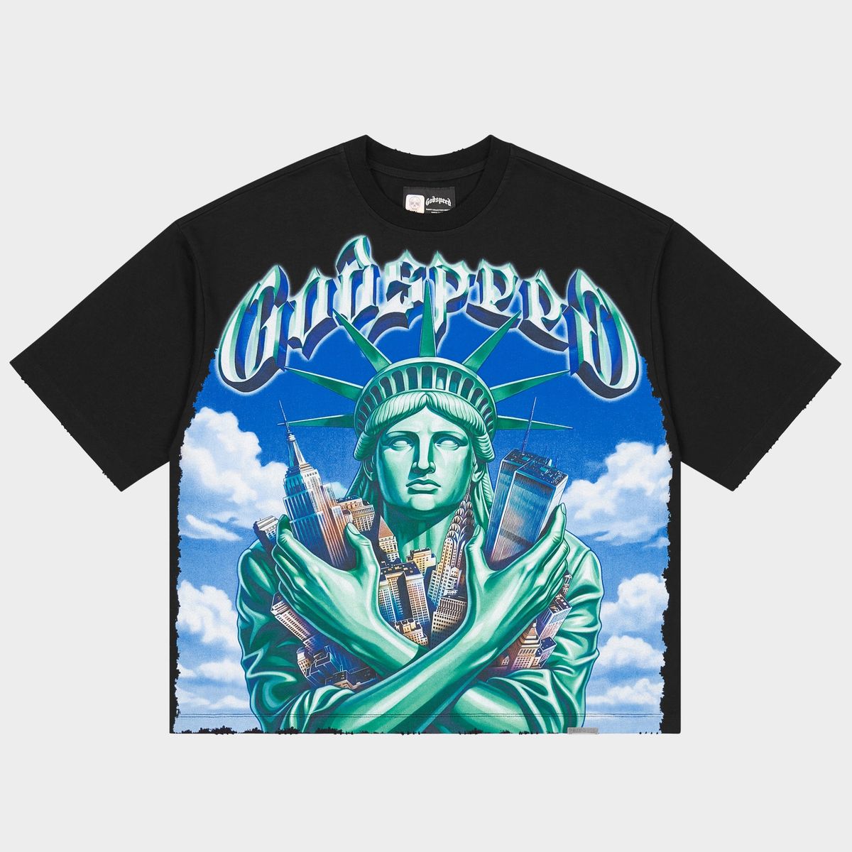 Godspeed Empire Guardian T-shirt - BLACK