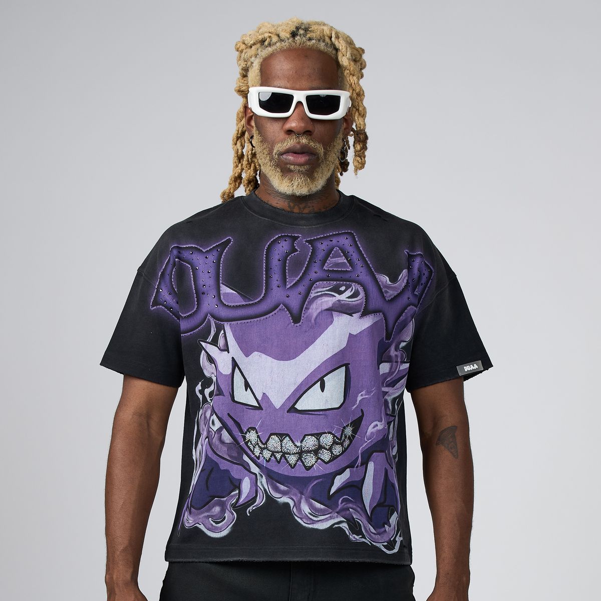 Duaa Creature Tee - BLACK