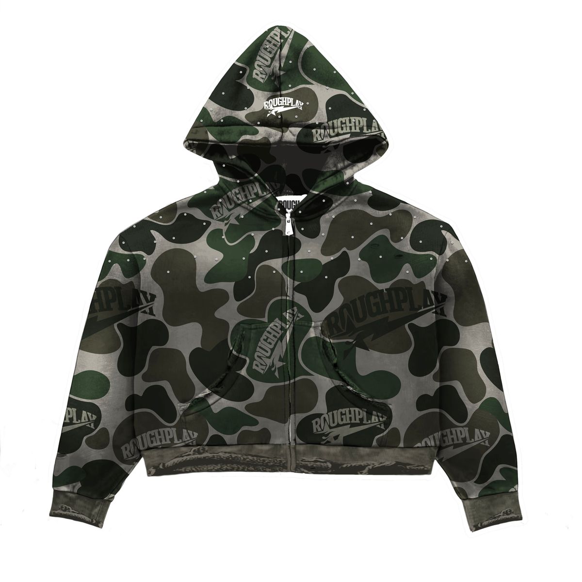 Roughplay Tan Camo Hoodie - CAMO