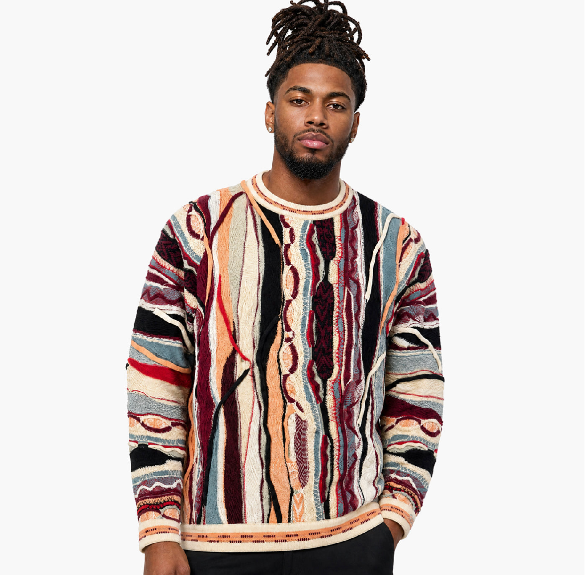 Coogi Texas Sweater Knit Crew - TEXAS CREW