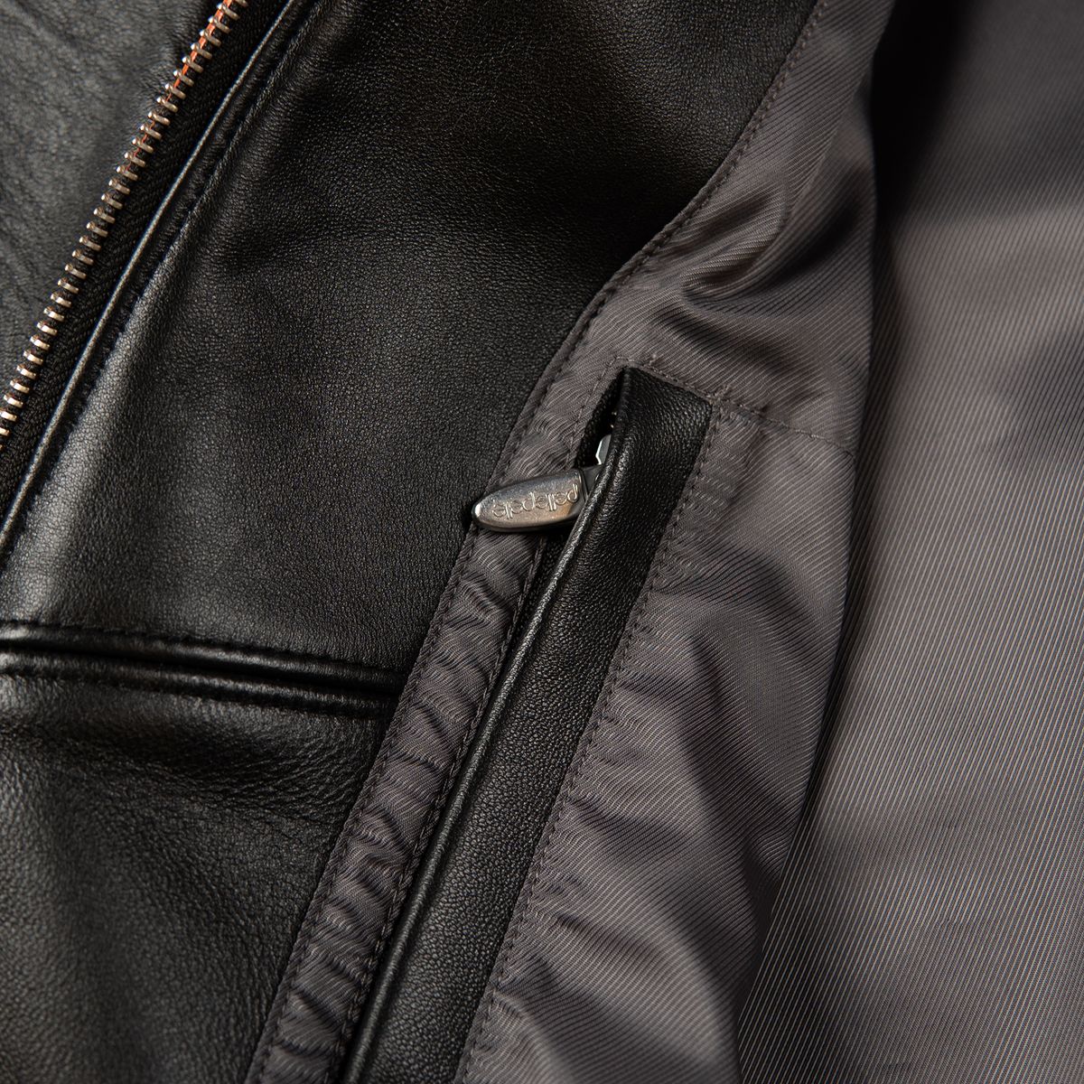 Pelle Pelle Champions Jacket - BLACK/ORANGE