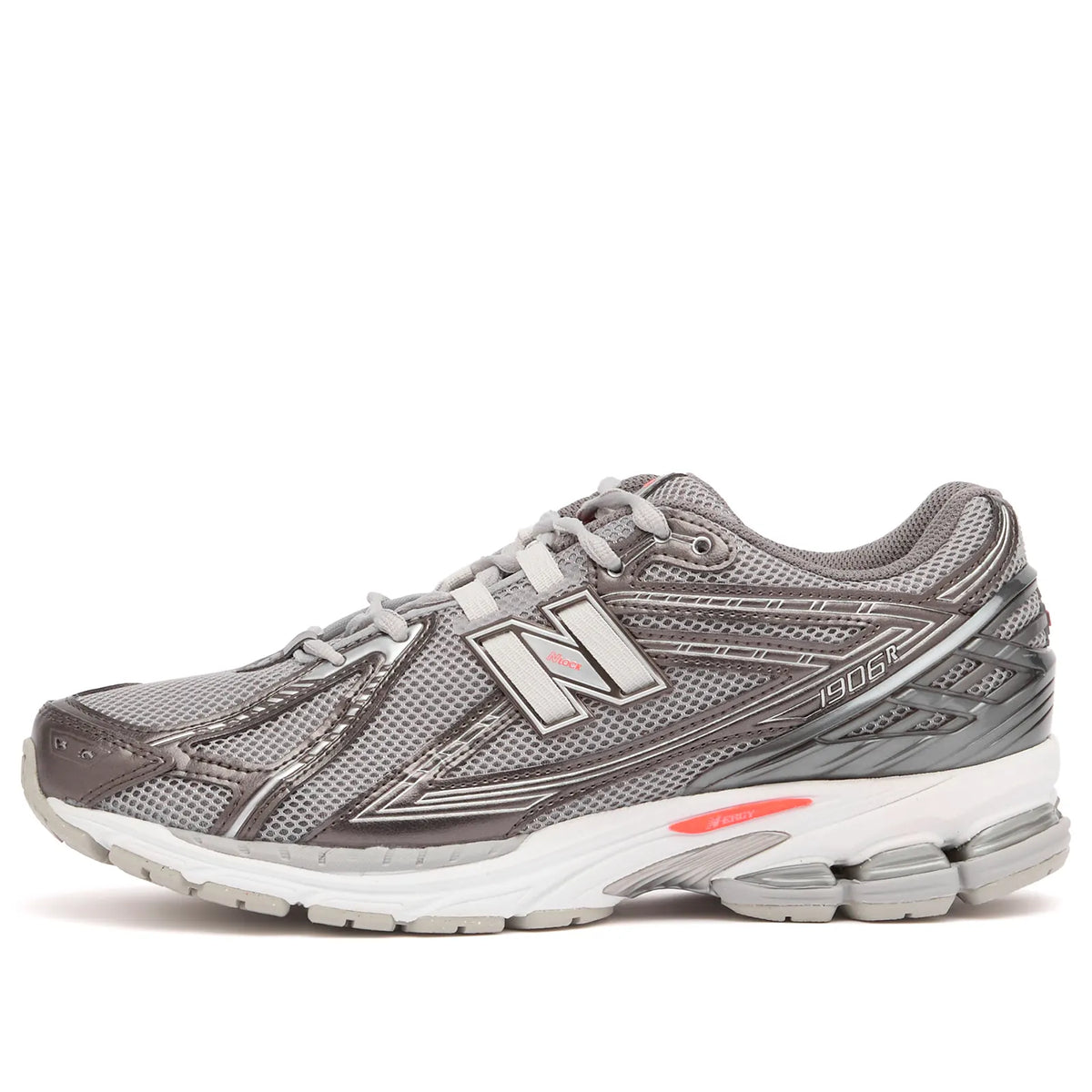 Men&#39;s New Balance 1906R - SLATE-GREY/URGENT RED/METALLIC