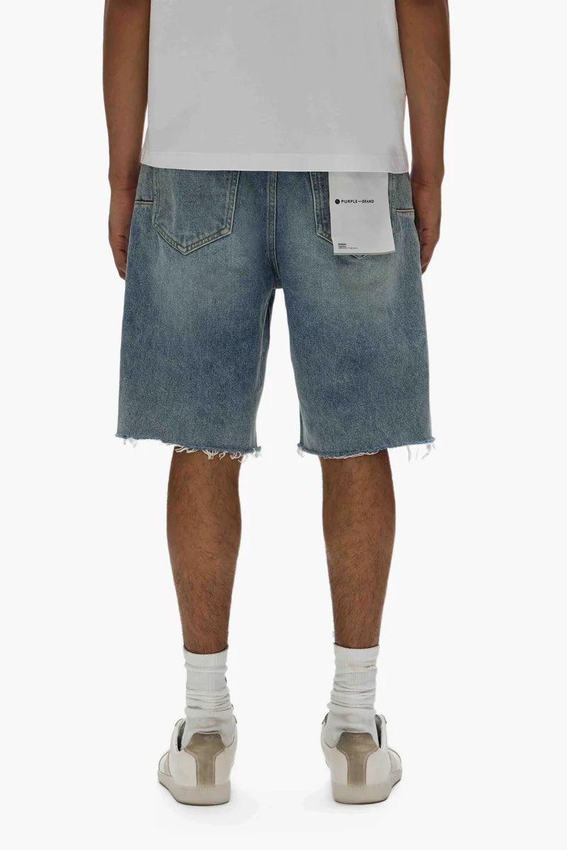 Purple Brand Cast Iron Shorts -CAST IRON