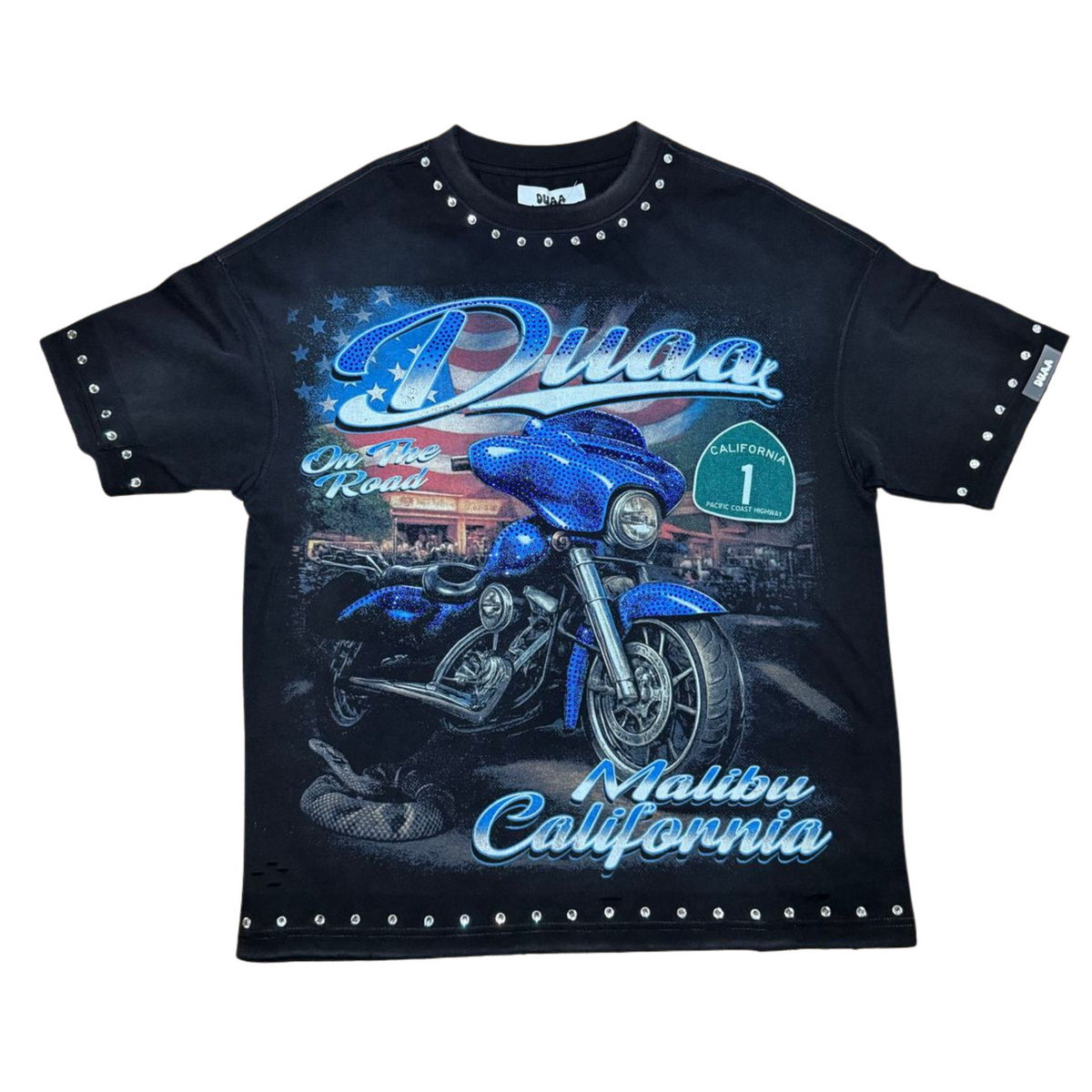 Duaa Pch Tee - BLACK