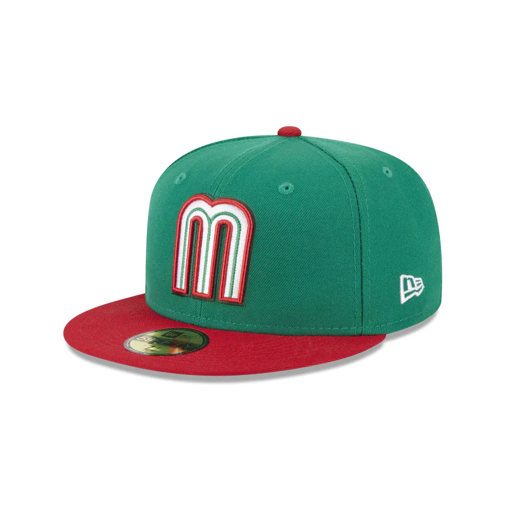 New Era 2026 Mexico World Baseball Classic 59FIFTY Fitted - GREEN/RED